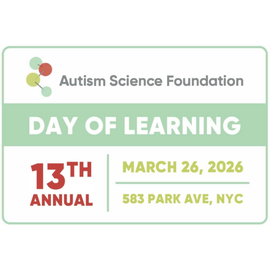 Day of Learning - Autism Science Foundation